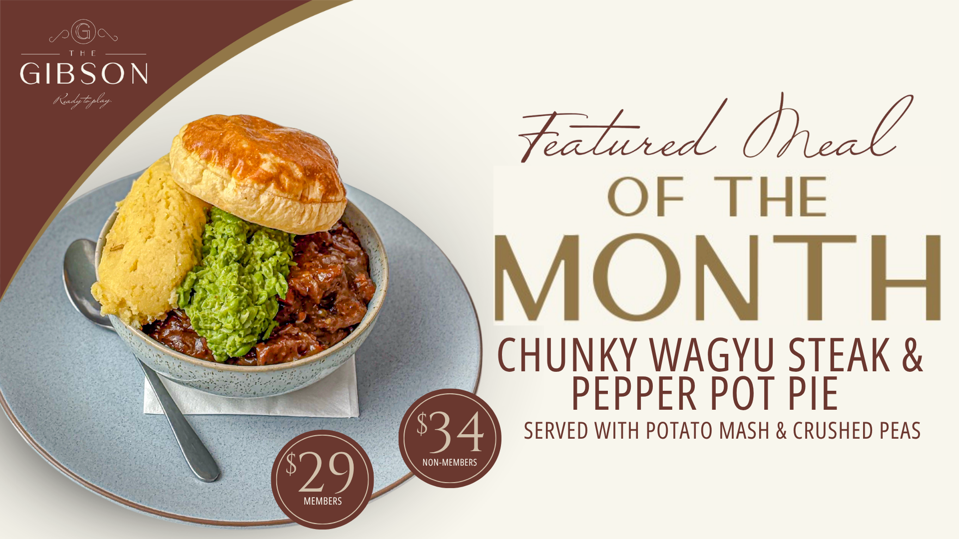 MAY Meal of the month The Gibson